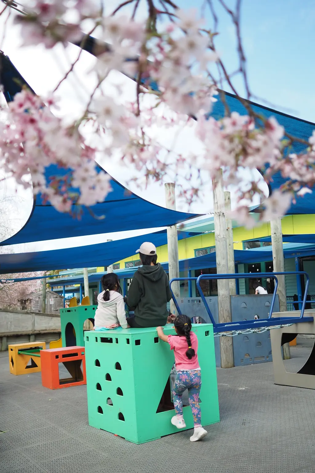 Children engaged in guided learning indoors